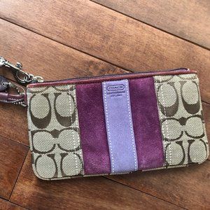 NWOT Coach Wristlet!